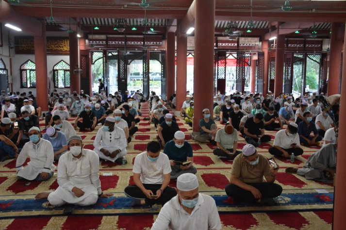 چین کی مسجد سعد بن ابی وقاص میں اس بار نماز عید کیسے ادا ہوئی؟